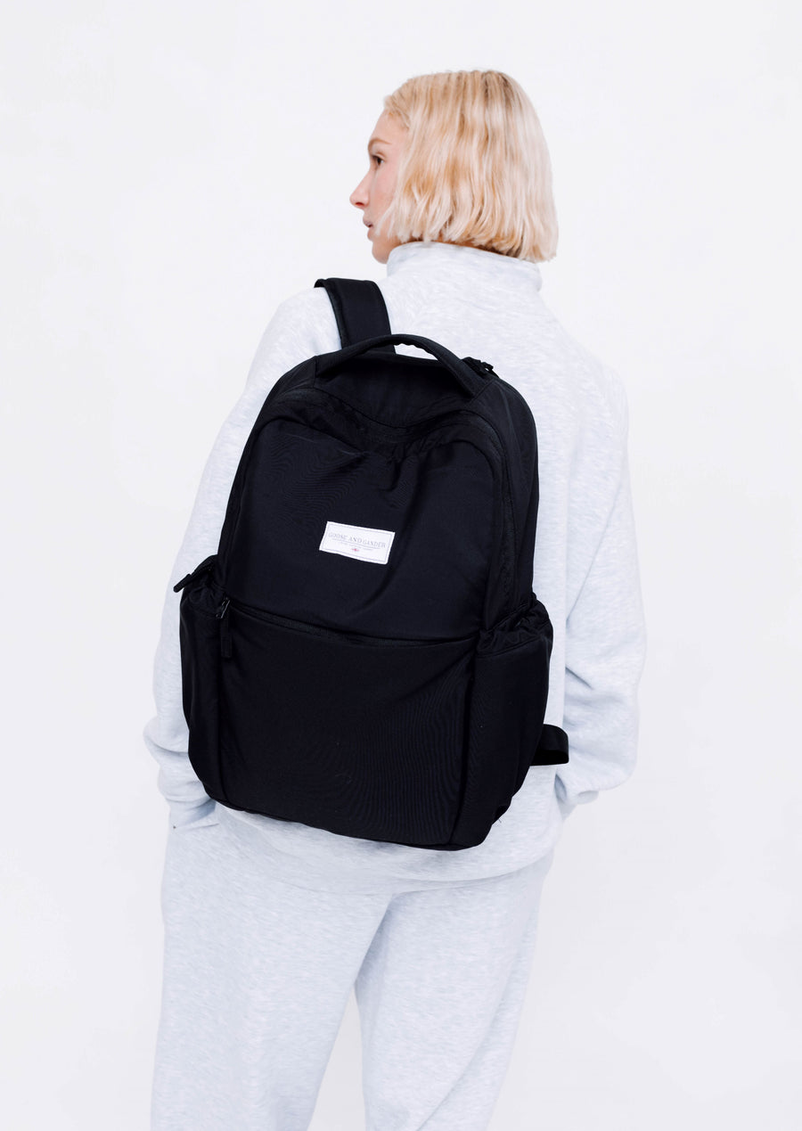 Unisex LTD Patch Rucksack Black - Main Image
