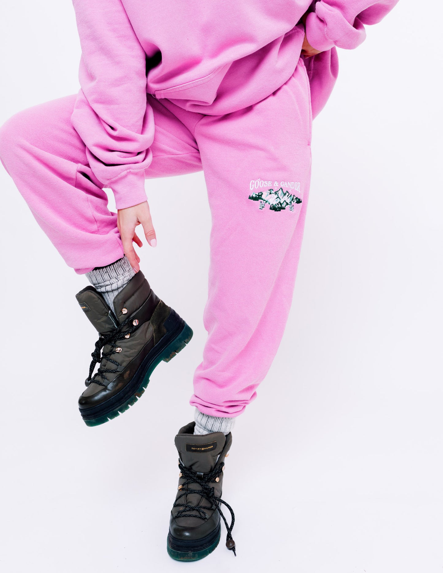 Unisex Mountain Joggers - Azalea