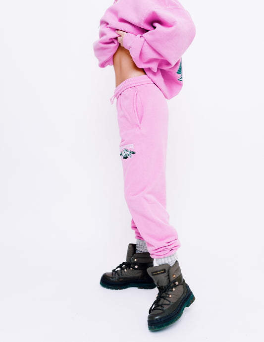 Unisex Mountain Joggers - Azalea