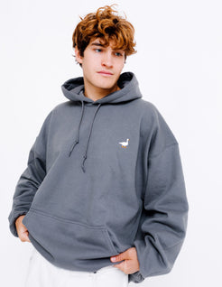 Unisex Charcoal Grey Goose Hoodie – Goose & Gander