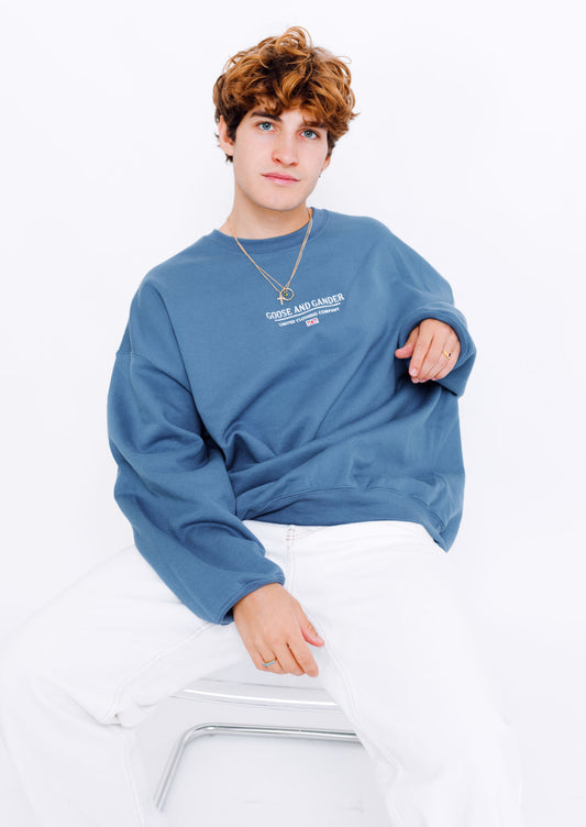 Unisex LTD Sweat - Indigo Blue