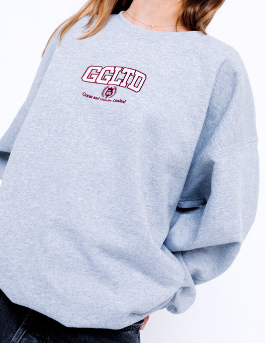 Unisex Varsity Sweatshirt - Sports Grey