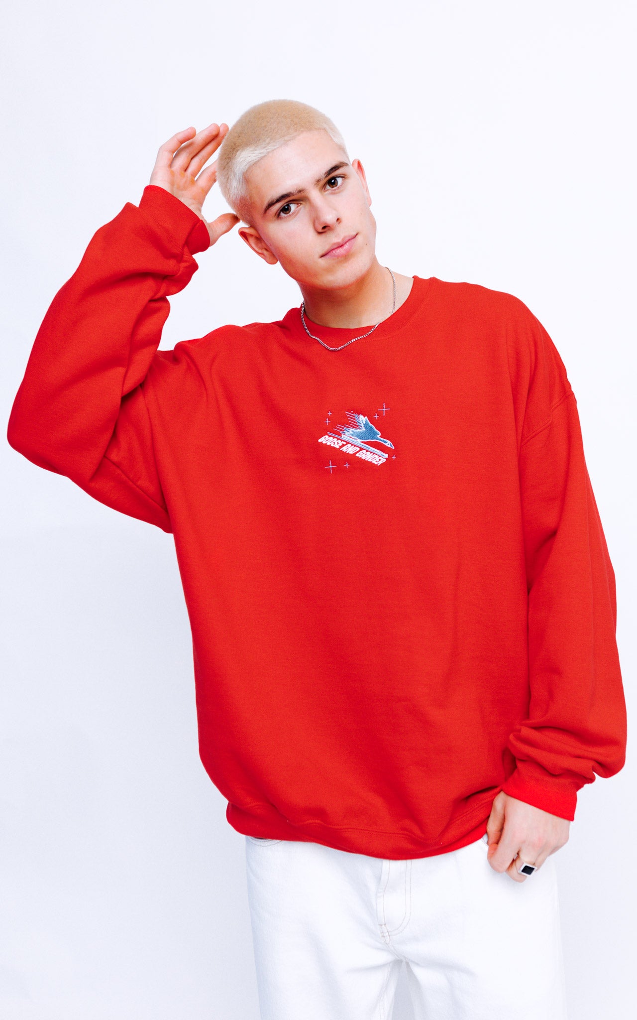 Unisex Ski Club Sweatshirt - Red