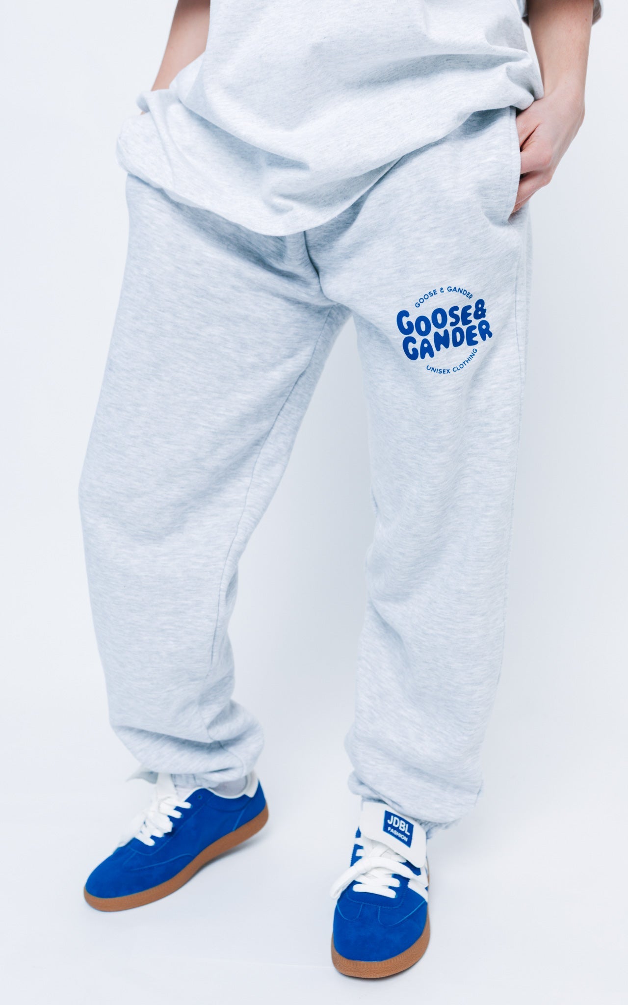 Azure Joggers - Ash Grey – Goose & Gander