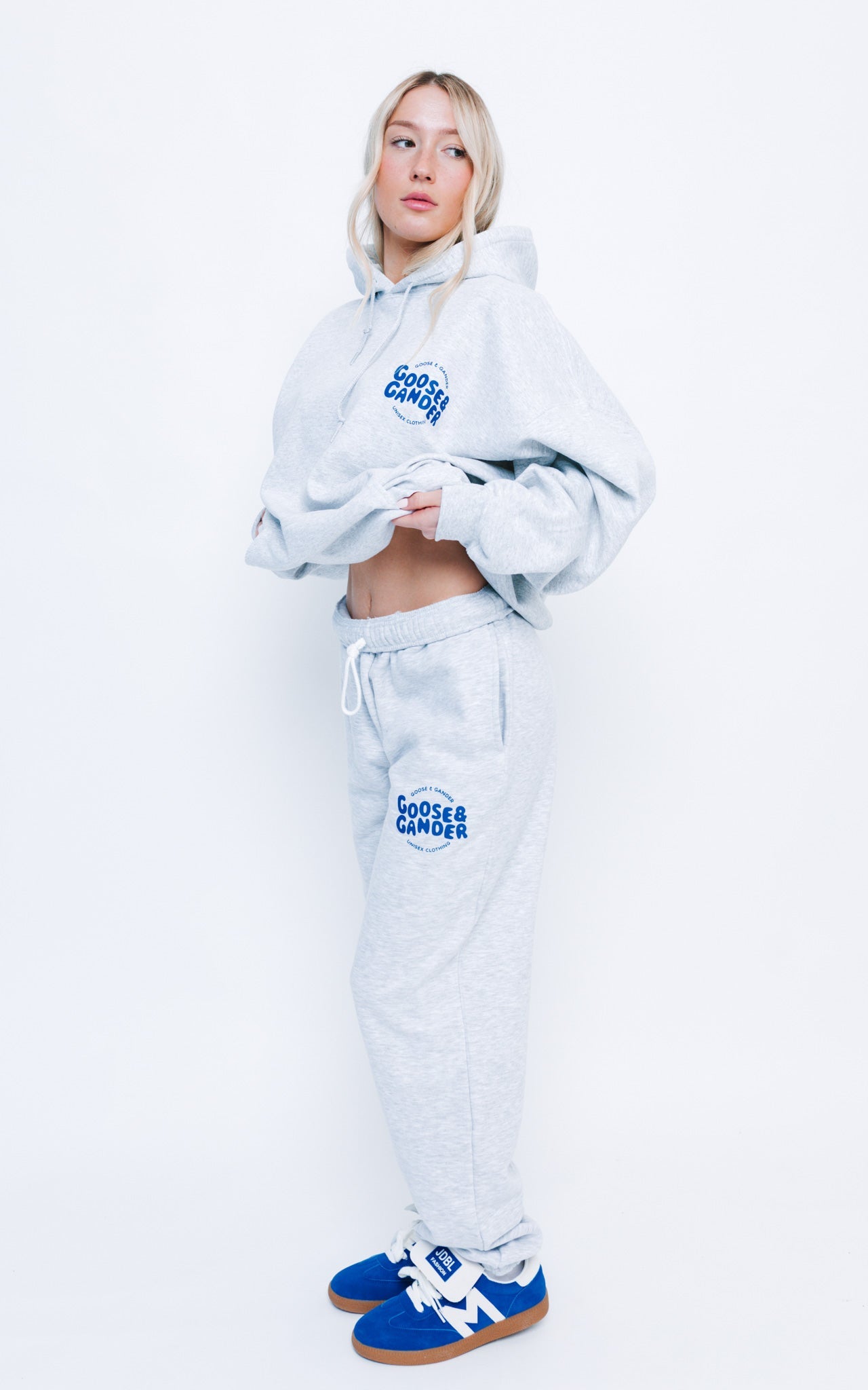 Azure Joggers - Ash Grey – Goose & Gander