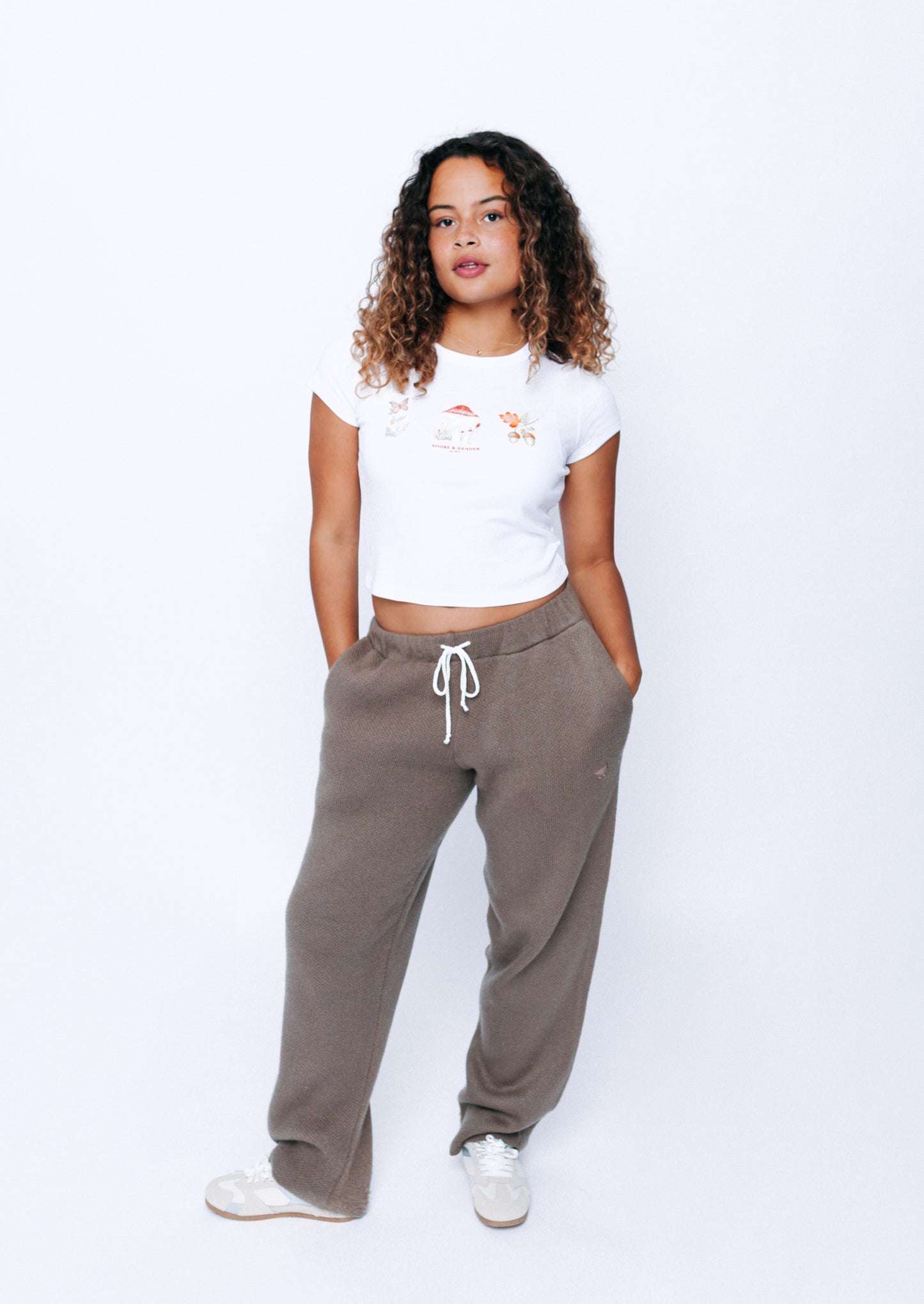 Unisex Woodland Baby Tee - White