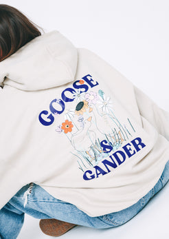 Unisex Wild Goose Printed Hoodie - Sand – Goose & Gander