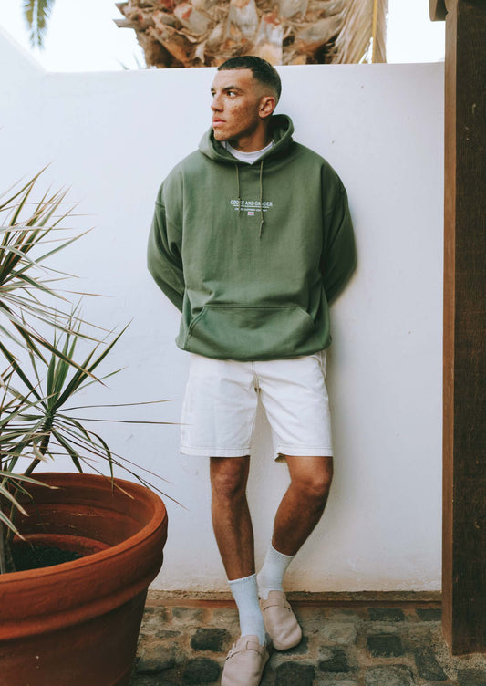 Unisex LTD Hood - Military Green