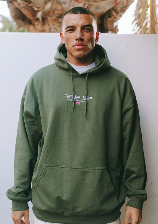 Unisex LTD Hood - Military Green