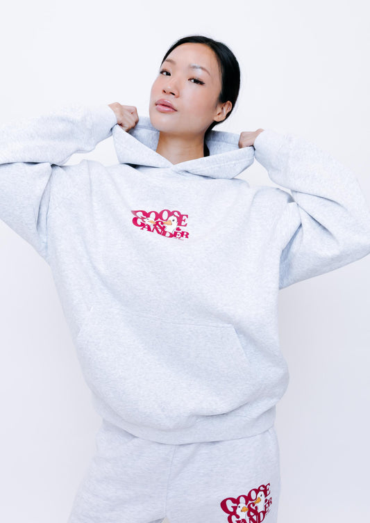 Unisex Heart Club Gambit Hoodie - Ash Grey