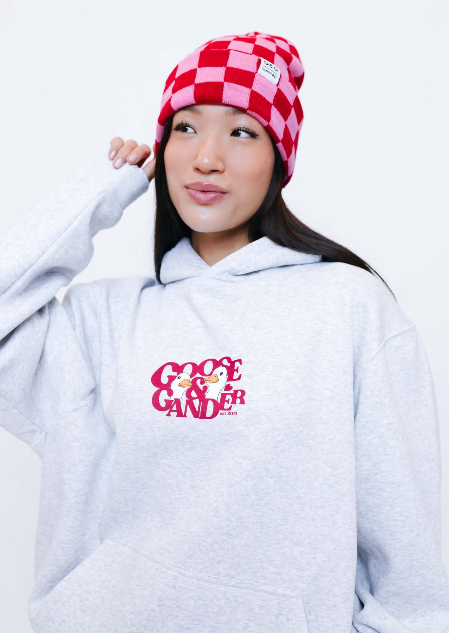 Unisex Heart Club Gambit Hoodie - Ash Grey