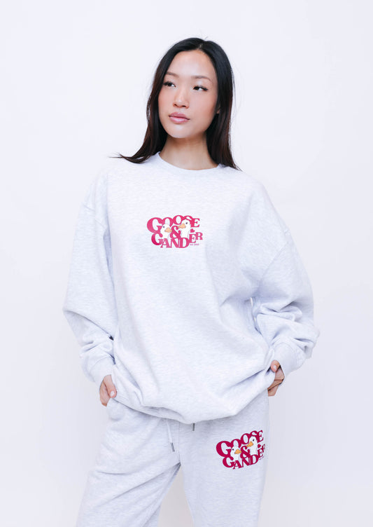 Unisex Heart Club Gambit Sweatshirt - Ash Grey