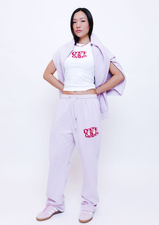 Gambit Straight Leg Joggers - Baby Pink