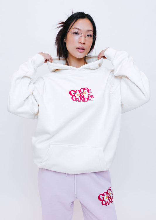 Unisex Heart Club Gambit Hoodie - Vanilla
