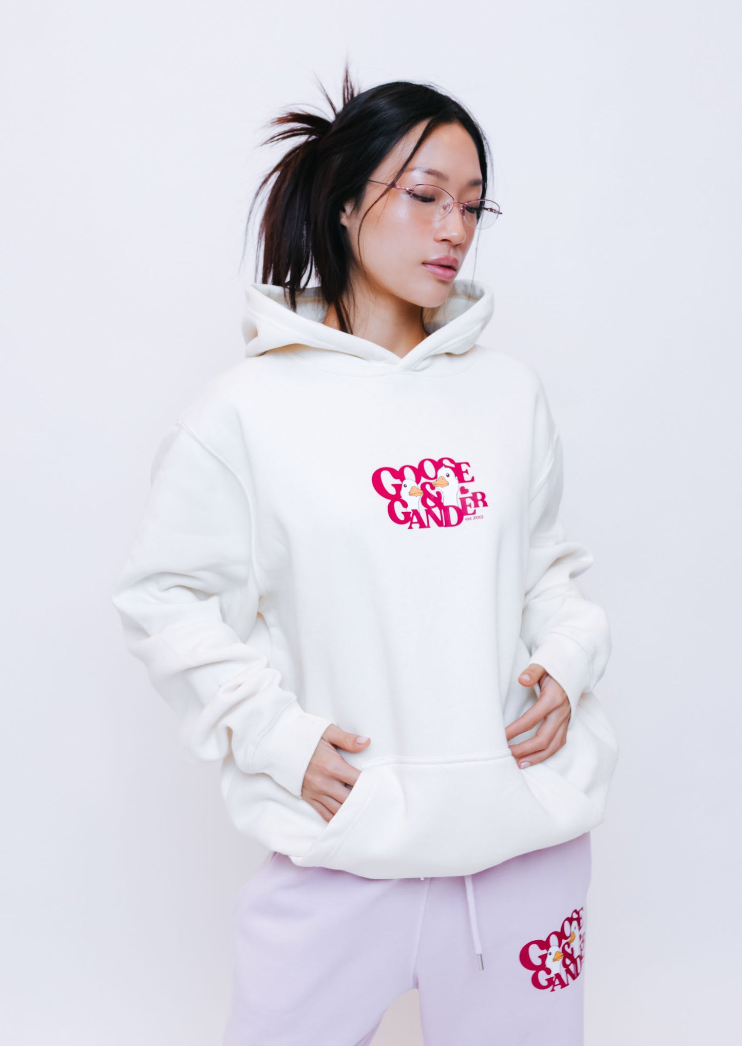 Unisex Heart Club Gambit Hoodie - Vanilla