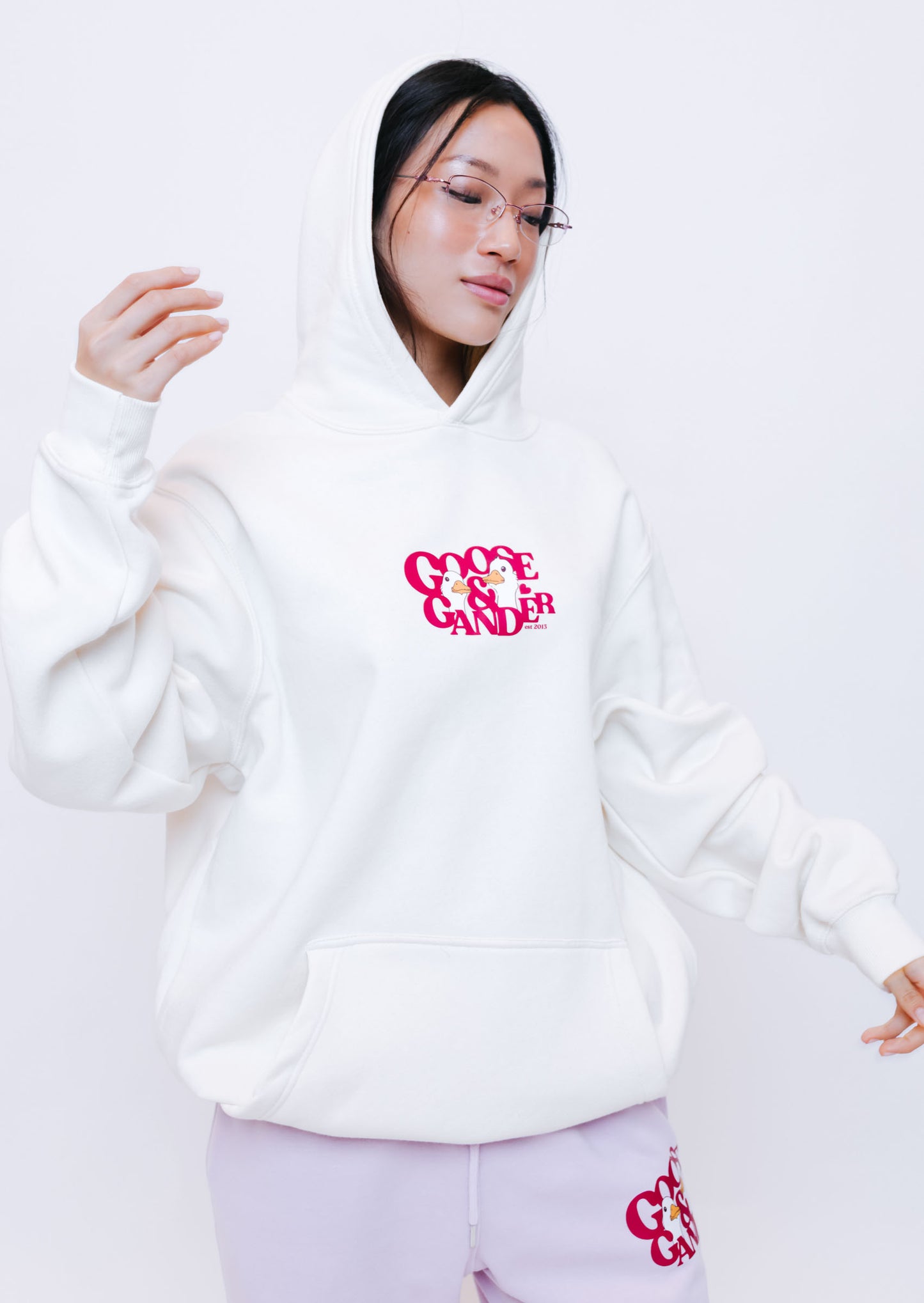 Unisex Heart Club Gambit Hoodie - Vanilla