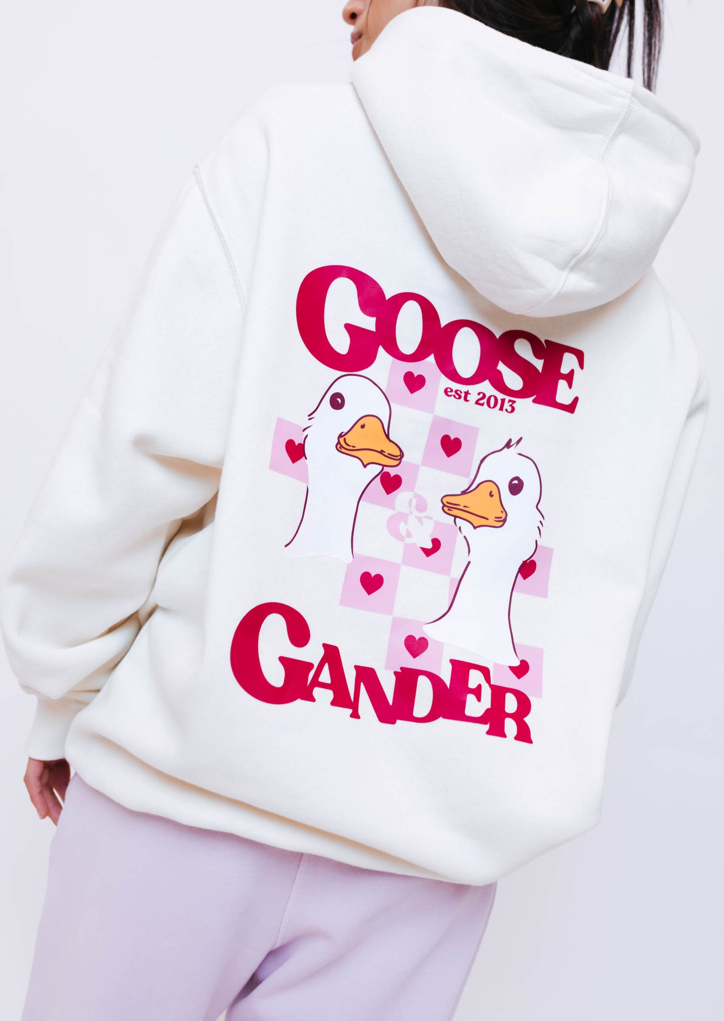 Unisex Heart Club Gambit Hoodie - Vanilla