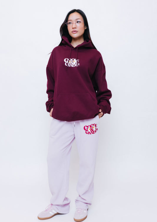 Unisex Heart Club Gambit Hoodie - Burgundy