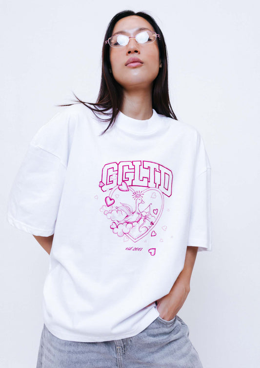 Unisex Cupid Tee - White