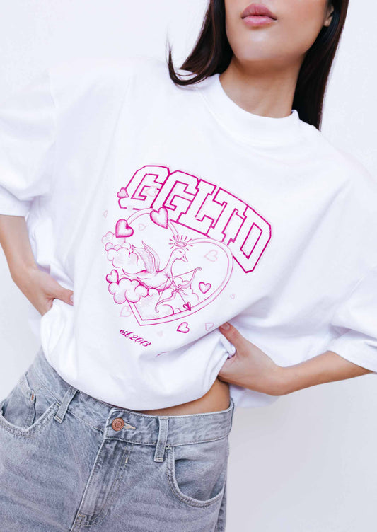 Unisex Cupid Tee - White