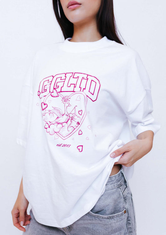 Unisex Cupid Tee - White