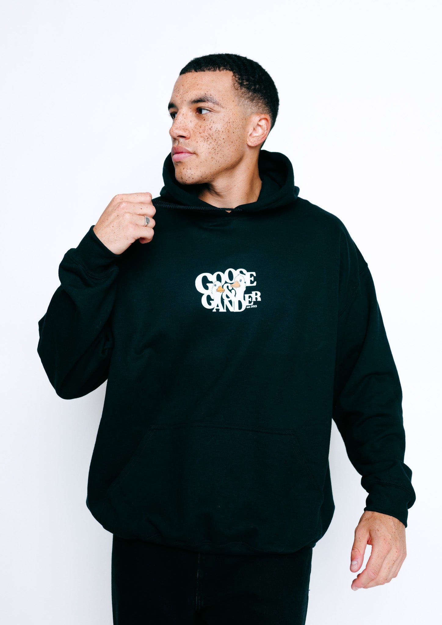 Goose and outlet gander black hoodie