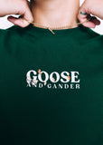 Unisex Forest Green Woodland Goose Tee