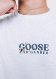 Unisex Ash Grey Woodland Goose Tee