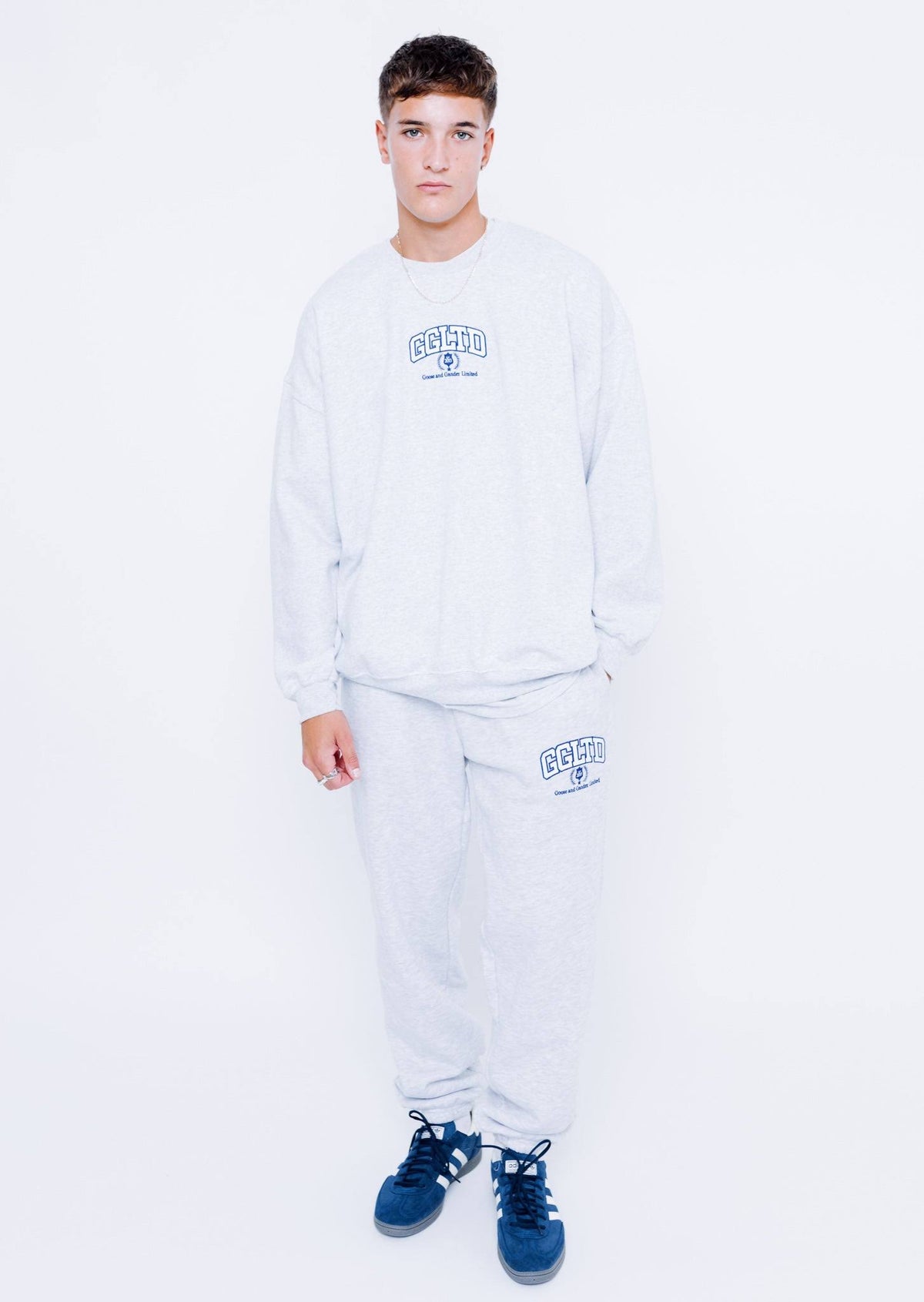Varsity Sweatshirt - Ash Grey