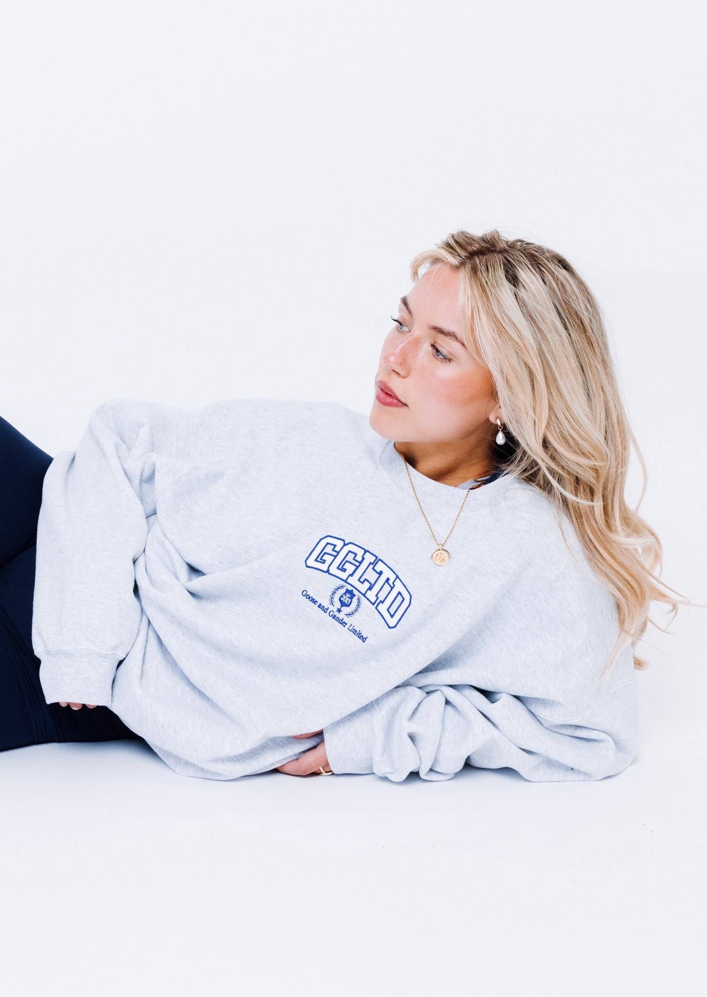 Varsity Sweatshirt - Ash Grey
