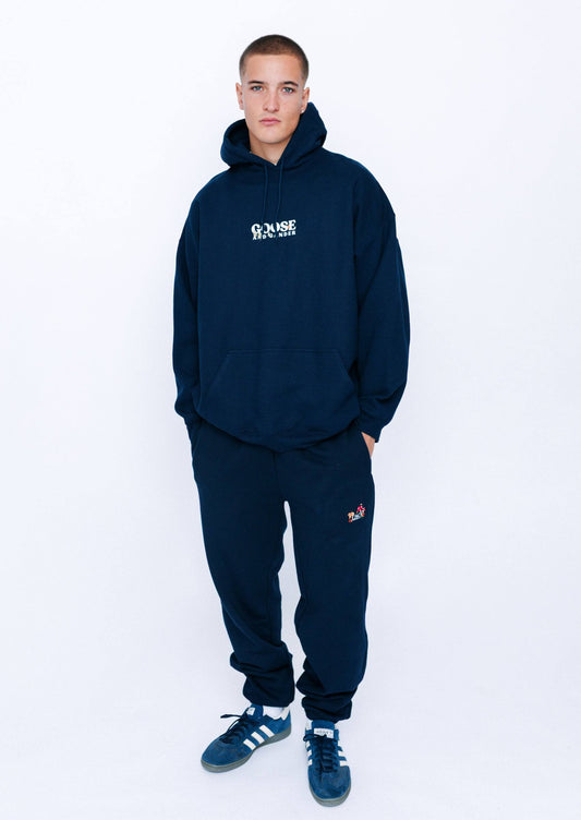 Woodland Goose Hoodie - Navy